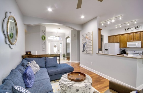 St. Martin Casa | Ocean Springs Home w/ Fire Pit & Game Room!