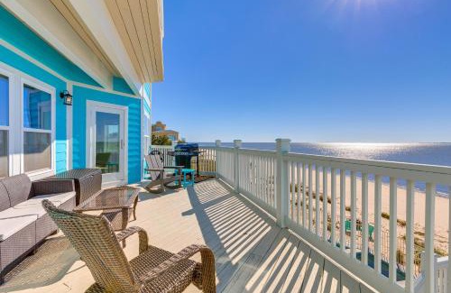 Ocean Springs Casa | Ocean Springs Magnolia Beach House on Pvt Beach!