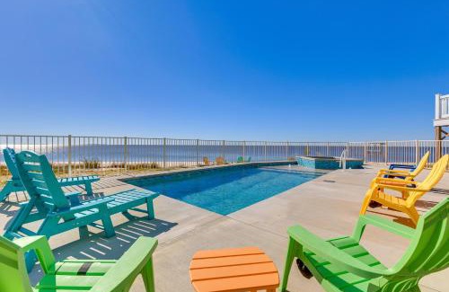 Ocean Springs Casa | Ocean Springs Magnolia Beach House on Pvt Beach!