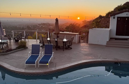 Vista Casa | Ocean sunset view heated pool game room sleeps 14