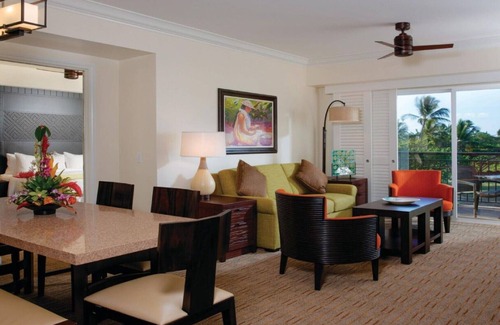 Poipu Complejo | Ocean View 2bdrm villa Marriott Waiohai Beach Club - Direct Resort Rentals