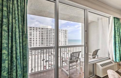 Ortona Park Apartamento | Ocean-View Daytona Beach Resort Retreat with Balcony