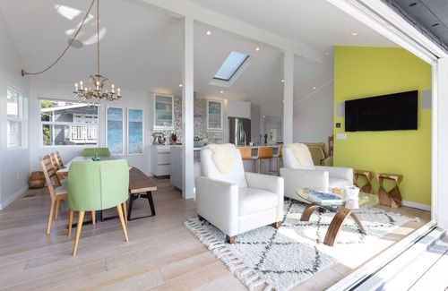South Laguna Casa | Ocean View from Kitchen & Living Space that flows onto Deck!