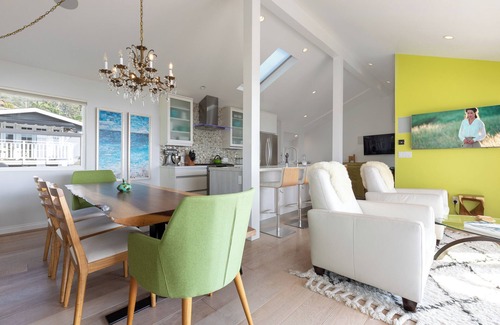South Laguna Casa | Ocean View from Kitchen & Living Space that flows onto Deck!