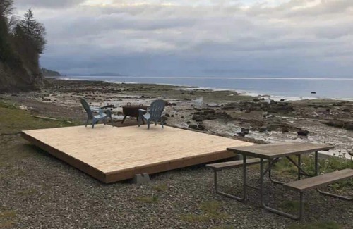Port Angeles Alquiler De RV | Playa de carpa Camping en el estrecho de Juan de Fuca (T12) - Whisky Creek Beach