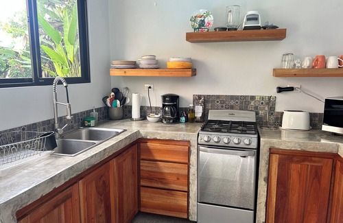 Ojochal Casa | Ocean View, tranquil, 2-bedroom house, with pool, tucked in the rainforest.