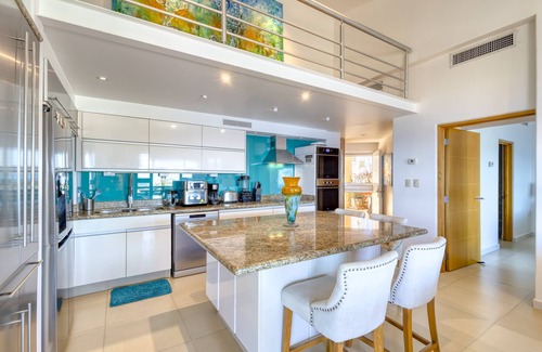Cabo Bello Condominio | Ocean Views all around!Newly renovated condo. Access to Private Swimmable Beach.