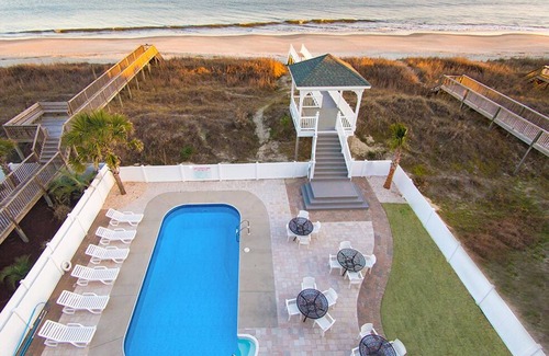 Ocean Isle Beach Casa | ¡ESPECIALES 2019! Frente al mar de lujo boda amigable piscina 10 BR