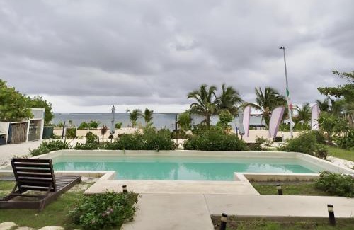 Mahahual Apartamento | Oceanfront 2Bed - 2Bath Paradise Mahahual