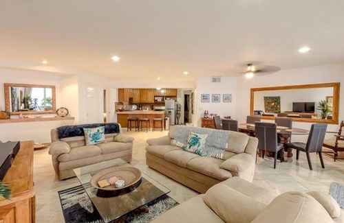 Zona Hotelera Norte Condominio | Frente al mar, 3Bdr Living, Hermosas puestas de sol, excelente snorkeling, costa norte de la ciudad