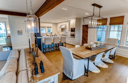 South Beach Casa | Oceanfront Bald Head Home with Private Boardwalk to the Beach