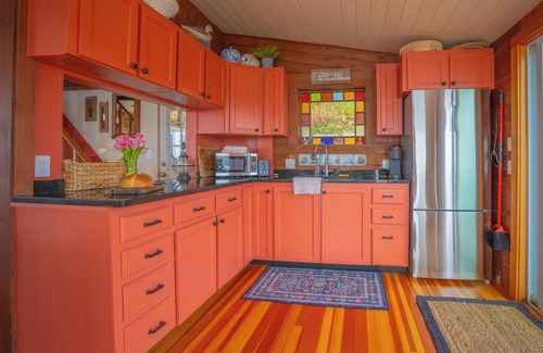 Mid-Coast and Islands Cabaña | Oceanfront Boathouse on Casco Bay