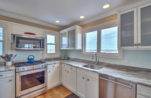 North Beach Haven Casa | Frente al mar Brant Beach 75 pies en el agua con increíble Vista panorámica del océano