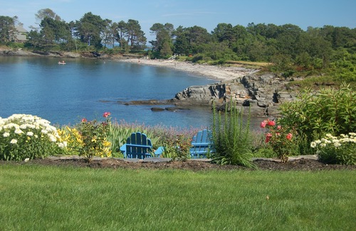 Pond Cove Cabaña | Cabaña frente al mar con espectaculares vistas de la bahía de Casco