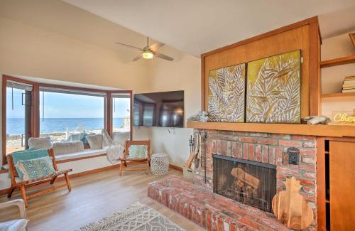 Ferndale Casa | Oceanfront Ferndale Oasis with Fire Pit, Grill!