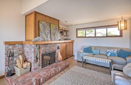 Ferndale Casa | Oceanfront Ferndale Oasis with Fire Pit, Grill!