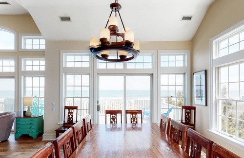 Buck Island Casa | Oceanfront luxury on Buck Island with private hot tub & pools - walk to beach