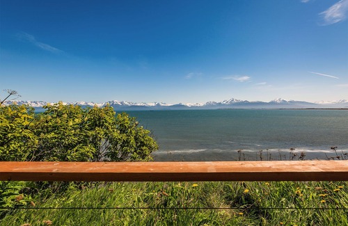 Homer Apartamento | Suite de lujo frente al mar con vista a la bahía de Kachemak y Homer Spit.