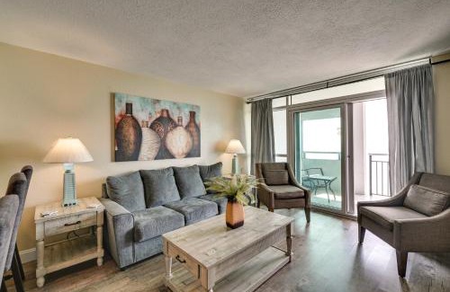 Downtown Myrtle Beach Apartamento | Oceanfront Myrtle Beach Condo with Pools and Hot Tubs