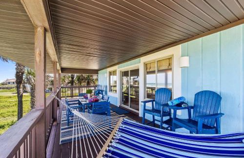 Marineland Acres Casa | Oceanfront Steps to Sand Deck & Pets Welcome