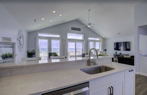 North Topsail Beach Casa | Oceanfront Home with Beach Views that Don't End