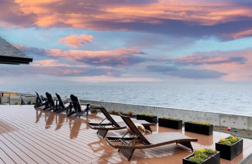 Bells Beach Casa | Oceanfront w Game Room Fire Pit Panoramic Views Angels Landing by AvantStay