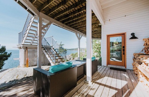 Halfmoon Bay Apartamento | Oceanfront Wood Fired Tub - Studio Sacré