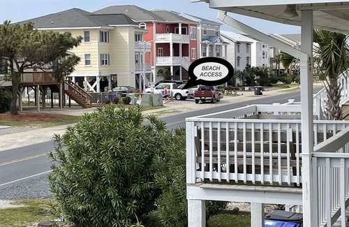 Ocean Isle Beach Cabaña | OceanIsleBeach, NC /2nd Row Cottage/Access Just Across St/Rents Fri to Fri