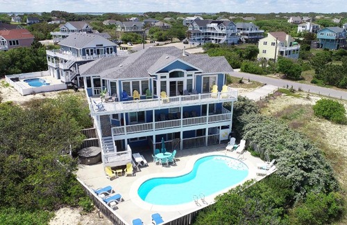 Ocean Sands Casa | Oceanside, 7 BRS, Private Pool, Hot Tub, Rec Room, OS1A, Corolla Horizons
