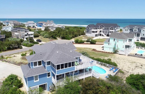 Ocean Sands Casa | Oceanside, 7 BRS, Private Pool, Hot Tub, Rec Room, OS1A, Corolla Horizons