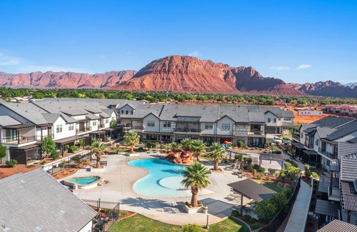 Ivins Casa | Ocotillo Springs Resort 43 | Private Pool, Hot Tub, and Mountain Views