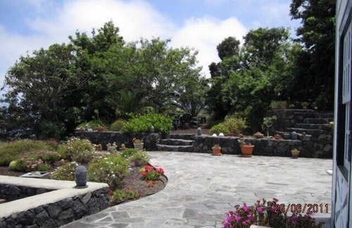 Villa de Mazo Cabaña | Oferta Mayo y Junio Casa Rural con piscina privada, vistas al mar y la monta