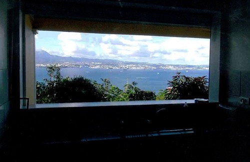 Trois-Ilets Apartamento | Le ofrece una vista panorámica excepcional sobre la bahía de Fort de France