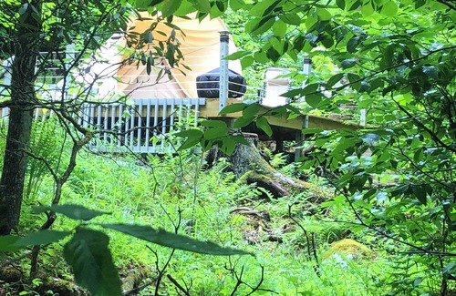 Ferndale Alquiler De RV | Okama Abon Bell Tent, River View Taino Woods 15 minutes to Bethel Woods Concerts