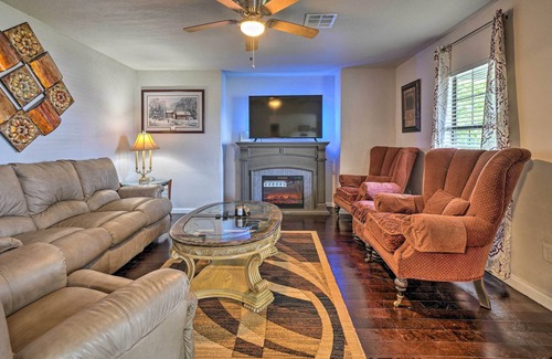 Central Oklahoma City Casa | OKC Home w/ Fenced-In Backyard & Pool Table