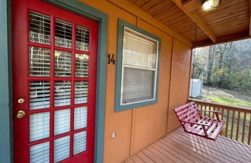 Helen Casa | Oktoberfest themed Cabin in woods stream #14