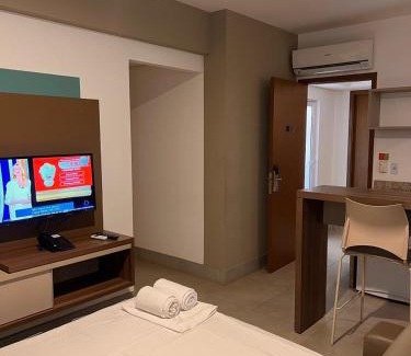 Olimpia Apartamento | Olímpia Park Resort - APTO 1 Quarto P/6 Pessoas