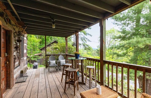 Lake Junaluska Cabina | Old Chestnut Cabin; walk to Lake Junaluska!