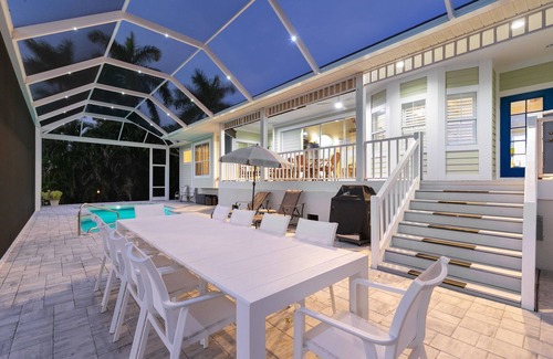 Bonita Springs Casa | Canal Home con muelle