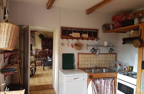 Saint-Felix-de-Villadeix Casa | casa antigua en propiedad del siglo 17