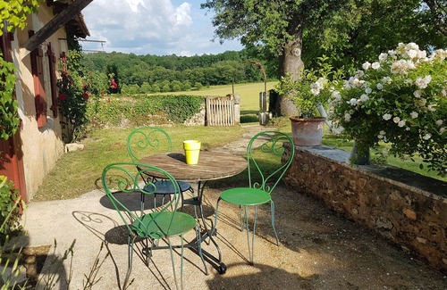 Saint-Felix-de-Villadeix Casa | casa antigua en propiedad del siglo 17