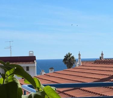 Olhos D'Agua Apartamento | Olhos do mar 209 grande terraço vista mar