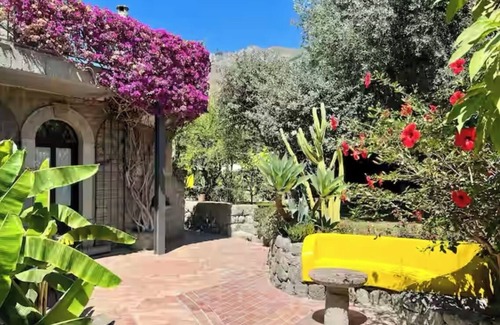 Panza Apartamento | "Olive Room" with garden, swimming pool and spa hot tub