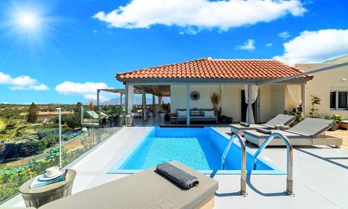 Vathi Casa | Olivengrüne Villa Mit Privatem Beheiztem Pool