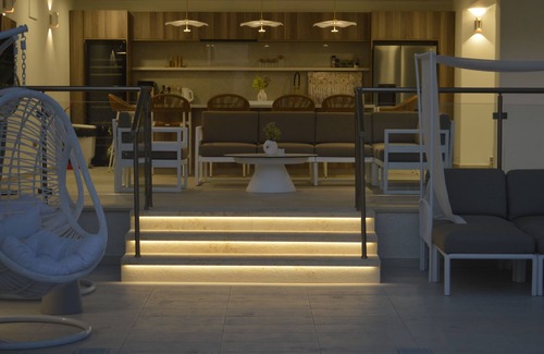 Kissonerga Casa | Olymp Luxury House - Beachfront House with Amazing Sea Views and a Private Pool.