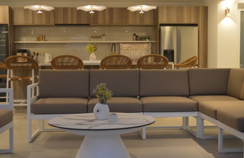Kissonerga Casa | Olymp Luxury House - Beachfront House with Amazing Sea Views and a Private Pool.