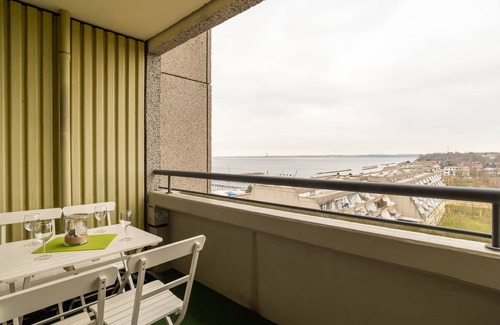 Schilksee Apartamento | Olympia Hotel - alcoba