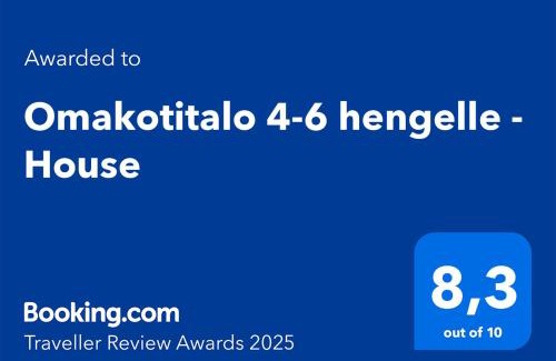 Heinola Apartamento | Omakotitalo 4-6 hengelle - House