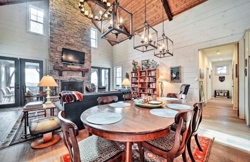 Cullowhee Casa | On 22 Acres Cullowhee Craftsman Home with Mtn Views