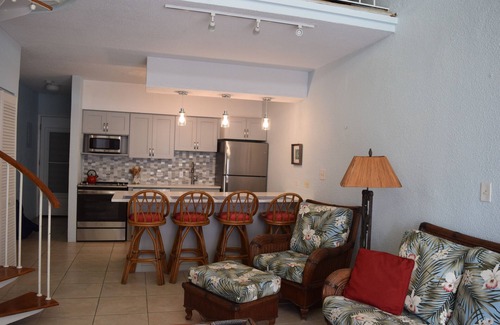 Estate Golden Rock Condominio | On Beautiful Sugar Beach: Beachfront Condo in Club St Croix Complex